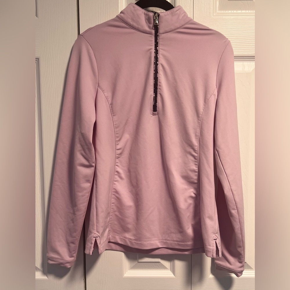 Fairway & Green Semi Zip Up Long Sleeved Pullover